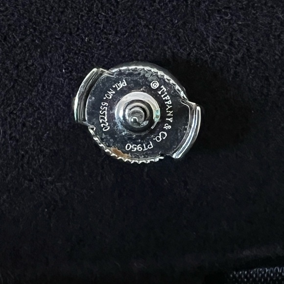 Tiffany & Co. Silver Solitaire Earrings - Picture 10 of 16